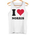 I Love Norris Tank Top