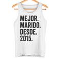 Mejor Marido Desde 2015 9 Aniversario De Boda 9 Años Camiseta sin mangas
