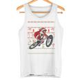 Oh What Fun It Is To Ride Mountain Bike Mtb Ugly Christmas Tank Top