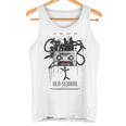 Old School Backprint Music Tapeintage Mixtape Cassette Tank Top