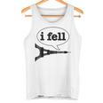Paris I Fell Tour Eiffel Drôle France Souvenir Cadeau Français Débardeur e