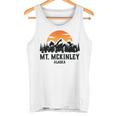 Parque Nacional Monte Mckinley Alaska Retro Camiseta sin mangas