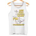 Pinky And The Brain Pondering Gray Tank Top