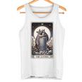 Raccoon Tarot Card The Lovers Raccoon Tank Top