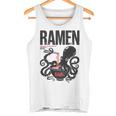 Ramen Anime Manga Kawaii Otaku Fashion Backprint Streetwear Gray Tank Top