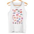 Shell Collector Seashell Beach Shelter Shell Shell Shell Tank Top