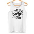Sink The Rich Gladys Orca Revolutionary Orca Whale Atrás Camiseta sin mangas
