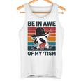 Vintage Autism Raccoon Tank Top – Unisex, Quirky Style