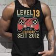 13Th Birthdayideo Gamer Level 13 Unlockedintage Tank Top Geschenke für Ihn