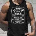 1945 Birthday Man 80Th Decoration 80S 80Th Birthday Tank Top Geschenke für Ihn