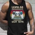 1975 Geburtstag Mann 50 Jahre Deko Lustig 50Er Geburtstag Tank Top Geschenke für Ihn