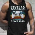 1985 Birthday Man 40Th Decoration 40S 40Th Birthday Tank Top Geschenke für Ihn