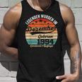 30Th Birthday Man Legends Are In December 1994 Tank Top Geschenke für Ihn