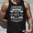 49Th Birthday Legends Were Born In January 1975 Tank Top Geschenke für Ihn