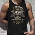 50Th Birthday Man Myth Legendintage 1975 Tank Top Geschenke für Ihn