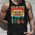 60 Years Old Legend Since December 1964 60Th Birthday Tank Top Geschenke für Ihn