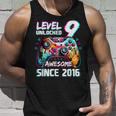 9Th Birthdayideo Game Level 9 Unlockedideo Player Boys Tank Top Geschenke für Ihn