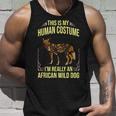 African Wild Dog African Painted Dog Pup Tank Top Gifts for Him