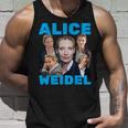 Alice Weidel Fan Merch Blue Tank Top Geschenke für Ihn