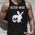 Alter Hase 60 Years And Round Birthday Tank Top Geschenke für Ihn