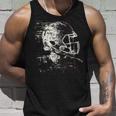 American Football Helmet Linemen Tank Top Geschenke für Ihn