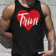 Amo A Trini Primer Nombre Yo Corazón Camiseta sin mangas Regalos para él