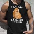 Animal Lover Dog Pomeranian Tank Top Geschenke für Ihn