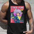 Anime Japonés Cyberpunk Cyberpunk Camiseta sin mangas Regalos para él
