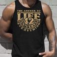 Answer To Life Universe And Everything 42 Is Sense Of Life Tank Top Geschenke für Ihn