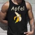 Apfel Banane Scherz Unsinn Tank Top Geschenke für Ihn