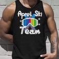 Apres-Ski Team Skiing Snowboarding Without Alcohol Motif Tank Top Geschenke für Ihn