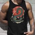 Art Japonais Kanji Dragon Japonais Sun Streetwearintage Rétro Débardeur e Cadeaux pour lui