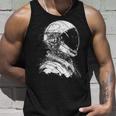 Astronaut Musik Kopfhörer Grafik Illustration Astronaut Tank Top Geschenke für Ihn