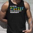 Autism Awareness Outfit Autistic Support Tank Top Geschenke für Ihn