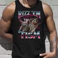 Autistic Raccoon Meme Tank Top - Fun Unisex Gift for Autism Support Gifts for Him
