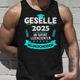 Azubi Prüfung Bestanden Gesellenprüfung Geselle 2025 Tank Top Geschenke für Ihn