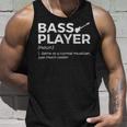 Bass Player Definition Bassist For Musicians Tank Top Geschenke für Ihn