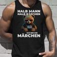 Bear Half Man Half Bear Fairy Tale Partner Tank Top Geschenke für Ihn