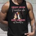 Bernese Mountain Dog Orsichtor Dem Frauchen Tank Top Geschenke für Ihn