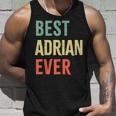 Best Adrian Ever First Name Tank Top Geschenke für Ihn