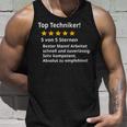 Bester Techniker Tank Top Geschenke für Ihn