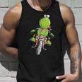 Biker Frog I Motorcyclist Fun Motorcycle Tank Top Geschenke für Ihn