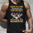 Billiard Technique Is Top Secret Tank Top Geschenke für Ihn