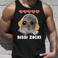 Bissi Zocki Sad Hamster Cute Hamstie Tank Top Geschenke für Ihn