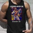 Bjj Legends Never Die Bjj Gi Brasileño Jiu Jitsu Camiseta sin mangas Regalos para él