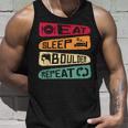 Bouldern Climbing Eat Sleep Boulder Repeat Boulderer Tank Top Geschenke für Ihn