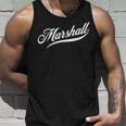 Boys First Name Marshall Idea Tank Top Geschenke für Ihn