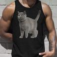 British Short Hair Cat Cat Cat Lovers Tank Top Geschenke für Ihn