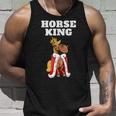 Caballo King Camisa Para Hombre Amante De Los Caballos Caballo Mascota Camiseta sin mangas Regalos para él