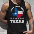 Californie Texas Dictons Patriotique Fierté Texan Débardeur e Cadeaux pour lui